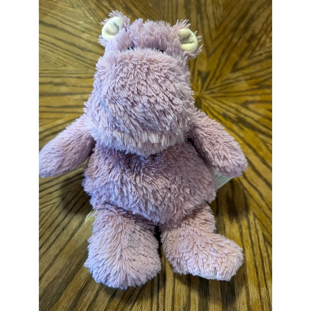 Warmies Lavender Scented Purple Hippo Microwavable Weighted Plush Stuffed Animal
